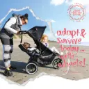 sport buggy with double kit and liners