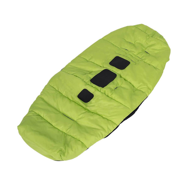 phil&teds snuggle & snooze sleeping bag bottom in apple 3/4 view_apple