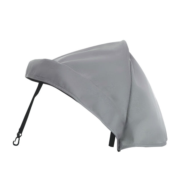 phil&teds escape and parade hood accessory side view_charcoal