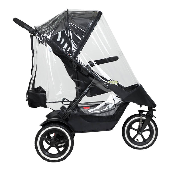 phil&teds dash buggy double storm cover フィルアンドテッズ