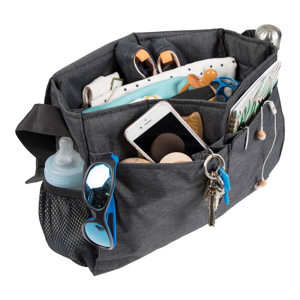 phil&teds diddie open with parenting gear inside